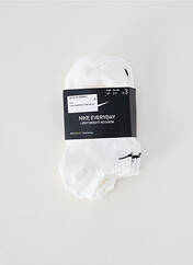 Chaussettes blanc NIKE pour femme seconde vue