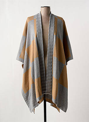 Poncho gris ESCORPION pour femme