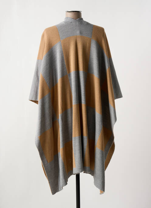 Poncho gris ESCORPION pour femme