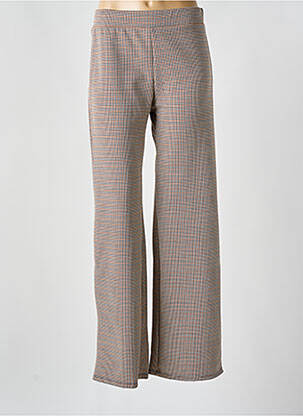 Pantalon droit taille élastique taille normale marron ESCORPION femme