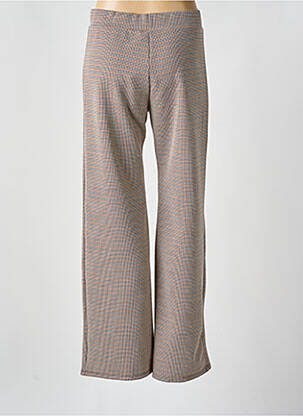 Pantalon droit taille élastique taille normale marron ESCORPION femme