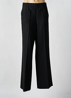 Pantalon flare taille normale taille normale noir TWINSET femme