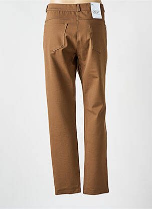 Jegging stretch taille normale marron EAST DRIVE femme