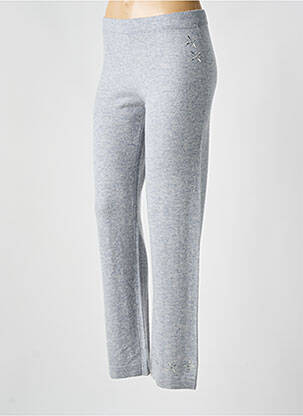 Jogging stretch taille normale gris MAUD & SACHA femme
