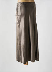 Jupe longue marron LUISA CERANO pour femme seconde vue