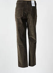 Pantalon droit vert EAST DRIVE pour femme seconde vue