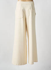 Pantalon large beige CAROLINE BISS pour femme seconde vue