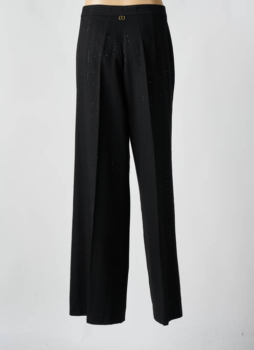 Pantalon flare taille normale taille normale noir TWINSET femme