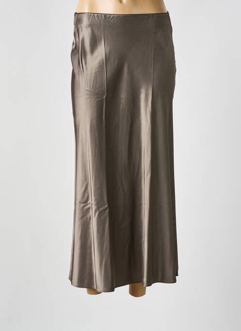 Jupe longue marron LUISA CERANO pour femme