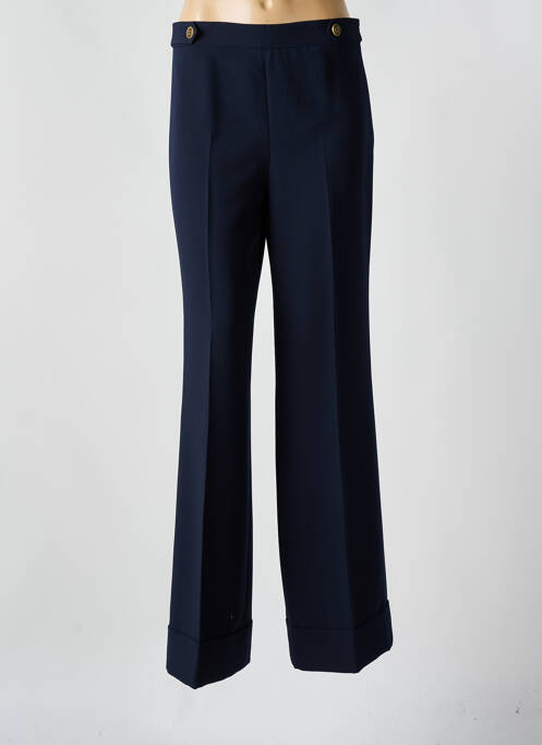 Pantalon droit bleu TWINSET pour femme
