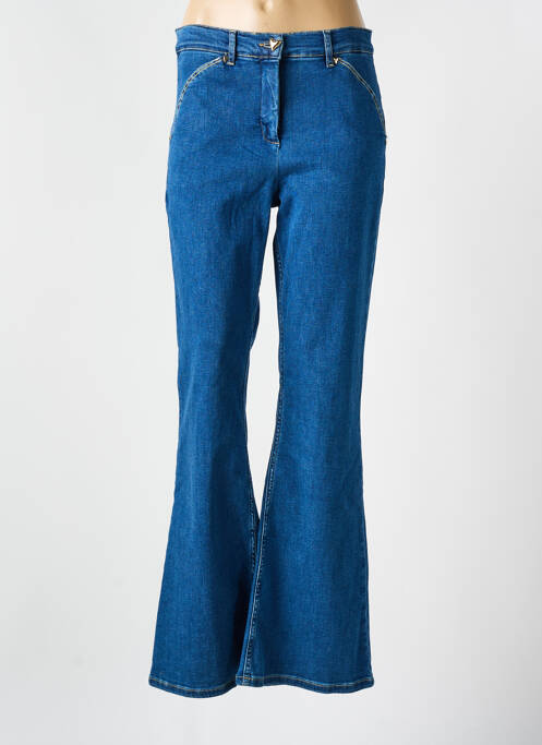 Pantalon flare bleu CAROLINE BISS pour femme