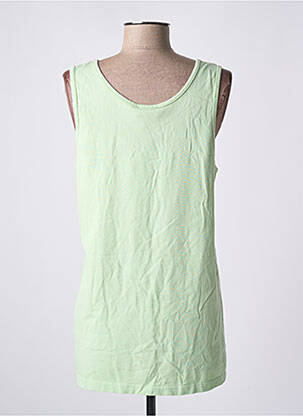 Débardeur tissage jersey sans manche vert AMERICAN VINTAGE femme