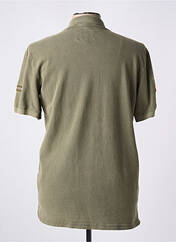 Polo vert HERO SEVEN pour homme seconde vue