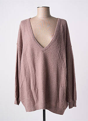 Pull violet AMERICAN VINTAGE pour femme