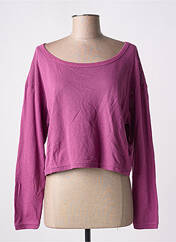 T-shirt violet AMERICAN VINTAGE pour femme seconde vue