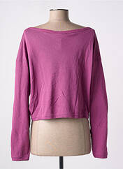 T-shirt violet AMERICAN VINTAGE pour femme seconde vue