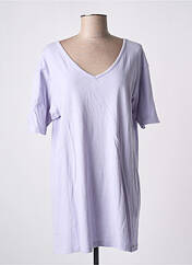 Tunique manches courtes violet AMERICAN VINTAGE pour femme seconde vue