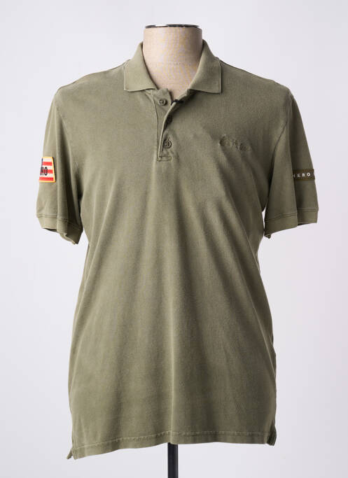 Polo vert HERO SEVEN pour homme
