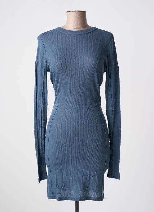 Robe courte bleu AMERICAN VINTAGE pour femme