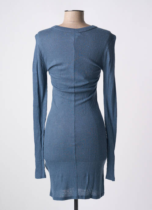 Robe courte bleu AMERICAN VINTAGE femme