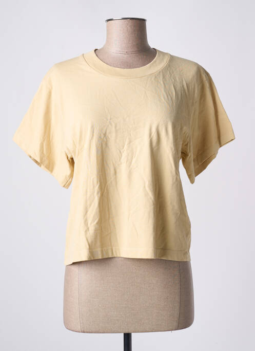 T-shirt beige AMERICAN VINTAGE pour femme