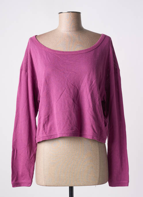 T-shirt violet AMERICAN VINTAGE pour femme