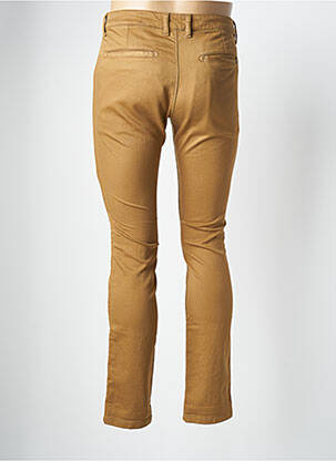 Pantalon chino stretch taille normale marron LE TEMPS DES CERISES homme