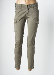 Pantalon cargo vert LE TEMPS DES CERISES pour femme seconde vue