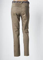 Pantalon chino vert LE TEMPS DES CERISES pour femme seconde vue