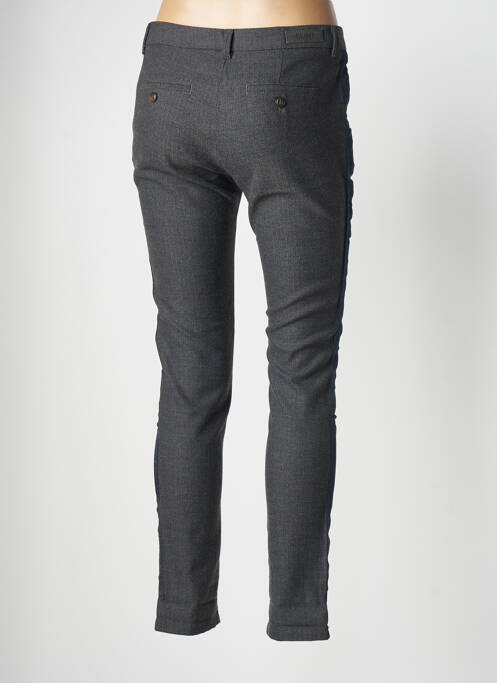 Pantalon chino gris REIKO pour femme