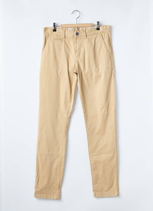 Pantalon chino beige HERO SEVEN pour homme