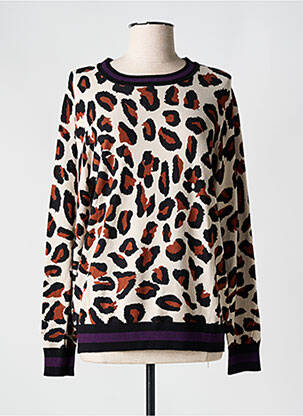 Pull stretch manches longues beige MADO ET LES AUTRES femme