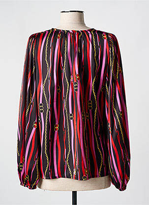 Blouse col rond manches longues noir RINASCIMENTO femme