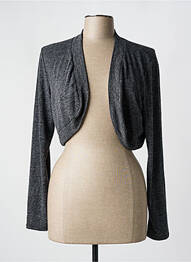Boléro manches longues gris DECA femme
