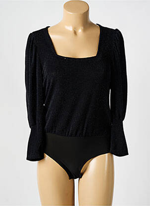 Body stretch manches 3/4 noir DINA & DESS femme