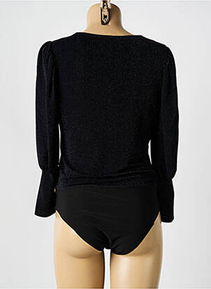 Body stretch manches 3/4 noir DINA & DESS femme