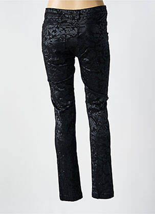 Pantalon slim stretch taille normale noir 7 SEASONS femme
