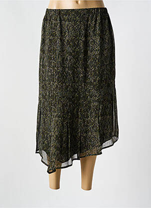 Jupe mi-longue taille normale vert MADO ET LES AUTRES femme