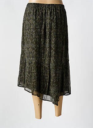 Jupe mi-longue taille normale vert MADO ET LES AUTRES femme
