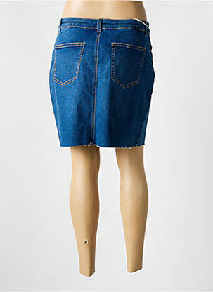 Jupe courte poches bleu TOM TAILOR femme