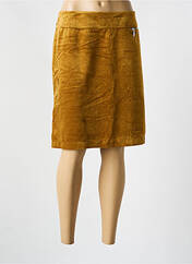 Jupe mi-longue jaune CHRISTINE LAURE pour femme seconde vue