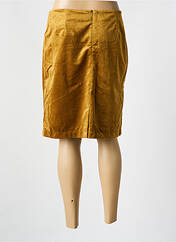 Jupe mi-longue jaune CHRISTINE LAURE pour femme seconde vue