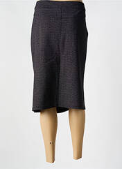 Jupe mi-longue noir CHRISTINE LAURE pour femme seconde vue