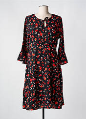 Robe mi-longue noir CHRISTINE LAURE pour femme seconde vue