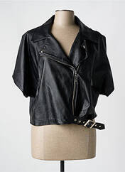 Veste simili cuir noir INA EXCLUSIV pour femme seconde vue