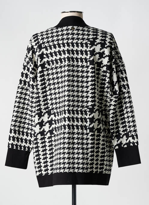 Gilet manches longues noir RINASCIMENTO femme