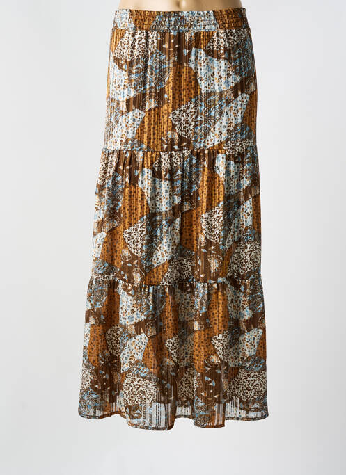 Jupe longue marron LOLA ESPELETA pour femme