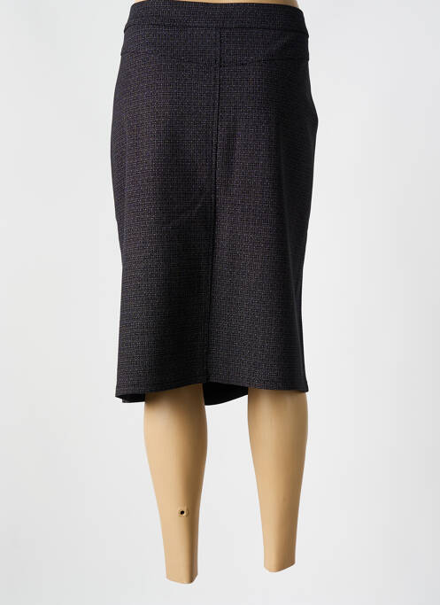 Jupe mi-longue noir CHRISTINE LAURE pour femme