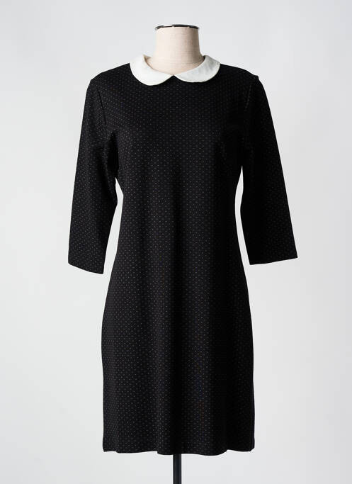 Robe courte noir HIPPOCAMPE pour femme