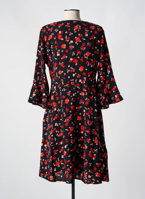 Robe mi-longue noir CHRISTINE LAURE pour femme